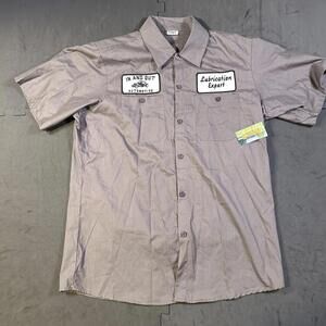 Men's Automotive Work Shirt Size L